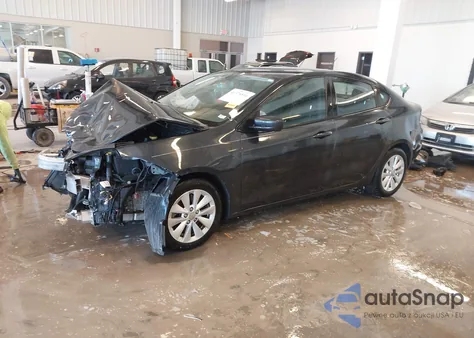 2014 Dodge Dart Sxt z USA, uszkodzony, nr VIN 1C3CDFBB1ED869035